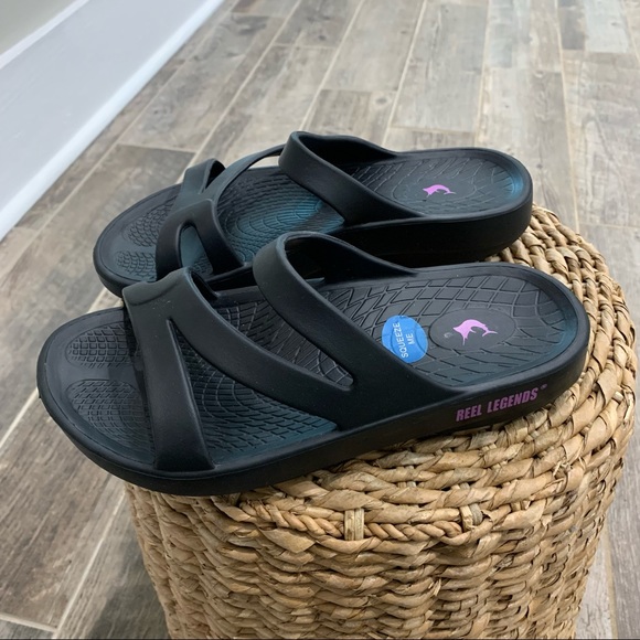 Reel Legends Slide On Comfort Sandals - Picture 5 of 6